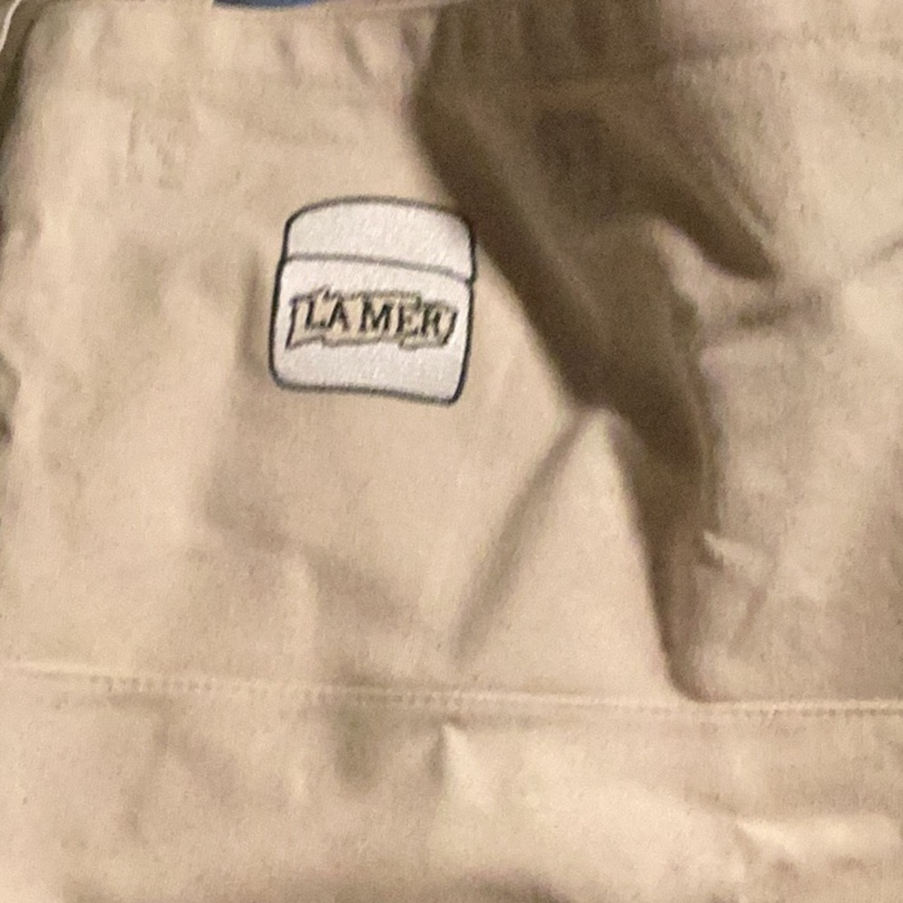 La Mer Beige Tote Bag